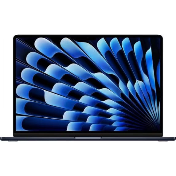 Refurbished 2023 Apple 15-Inch MacBook Air Laptop: Apple M2 Chip with 8-core CPU and 10-core GPU, 8GB RAM, 512GB SSD Storage - Midnight