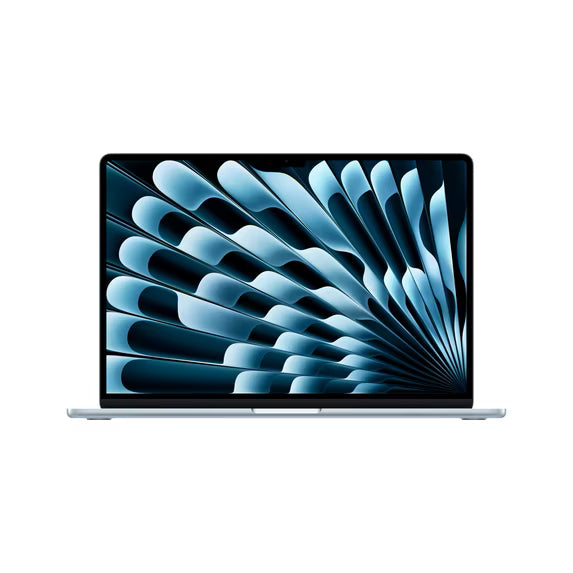 Refurbished Apple 2025 MacBook Air 15"Laptop with M4 chip Liquid Retina Display, 16GB Unified Memory, 256GB SSD Storage, 12MP Center Stage Camera, Touch ID; Sky Blue