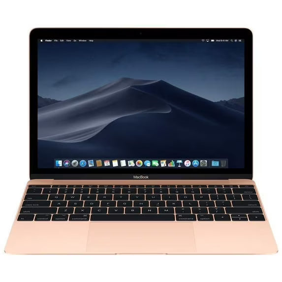 Refurbished Apple Macbook Laptop, 12" Retina Display, Intel Core m3, 8GB RAM, 256GB HD, macOS High Sierra, MNYF2LL/A 2017