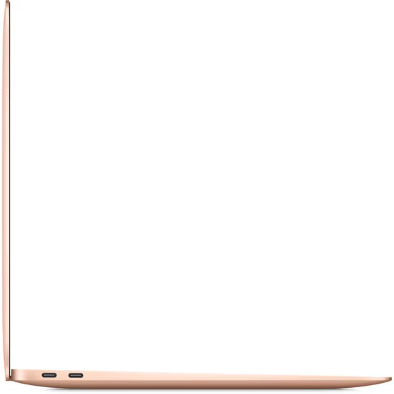Refurbished Apple 13.3-inch MacBook Air Retina display, M1 Chip with 8-Core CPU and 7-Core GPU, 8GB RAM, 256GB SSD - Gold