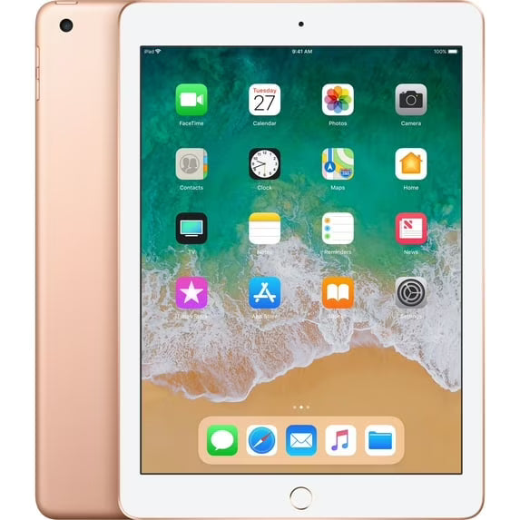Refurbished 2018 Apple iPad Wi Fi 32 & 128 GB  (6th Generation)