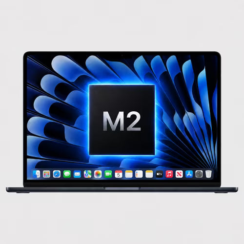 Refurbished Apple MacBook Air M2 8-Core CPU 10-Core GPU 8GB 256GB 15" Midnight MQKW3LL/A