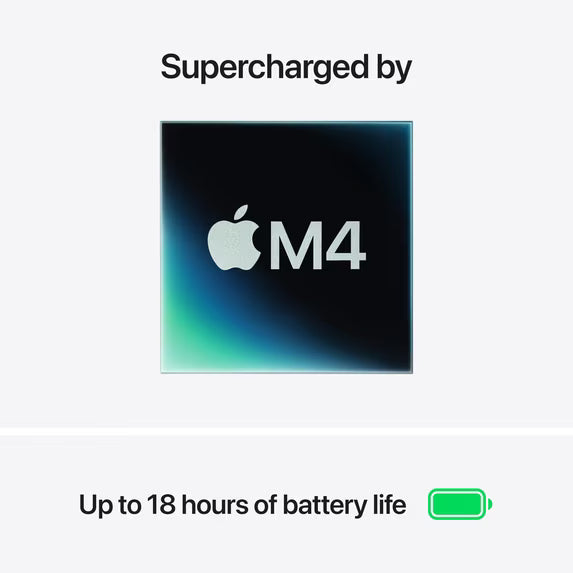 Refurbished Apple 2025 MacBook Air 15" Laptop with M4 chipLiquid Retina Display, 16GB Unified Memory, 256GB SSD Storage, 12MP Center Stage Camera, Touch ID; Midnight