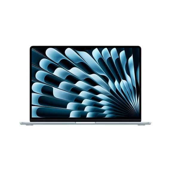 Refurbished Apple 2025 MacBook Air 15-inch Laptop with M4 chip: 15.3-inch Liquid Retina Display, 16GB Unified Memory, 512GB SSD Storage, 12MP Center Stage Camera, Touch ID; Sky Blue