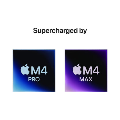 Refurbished Apple 14" MacBook Pro with M4 Max Chip 14-Core CPU / 32-Core GPU, 36GB Memory, 1TB SSD, Silver, 2024