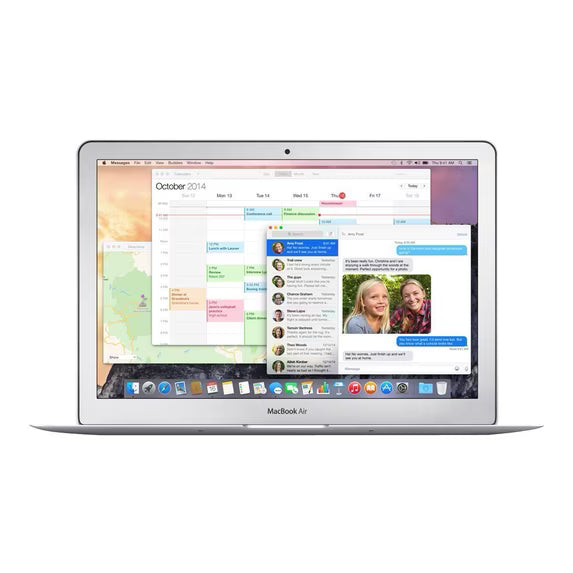 Refurbished  Apple MacBook Air Laptop 11.6", Intel Core-i5, Intel HD Graphics 6000, 128GB SSD Storage, 4GB RAM, MJVM2LL/A