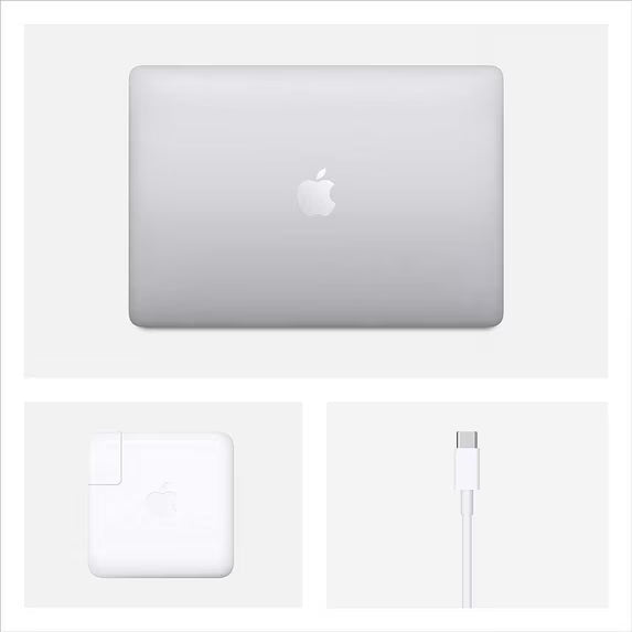 Refurbished Apple MacBook Pro 13 (2020), Silver, 13.3" Retina Display, Intel Core i7-1068NG7, 16GB, 512GB SSD - Model # A2251