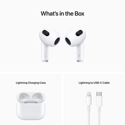 Refurbished Apple Airpods (3rd Generation) with Lightning Charging Case - White
