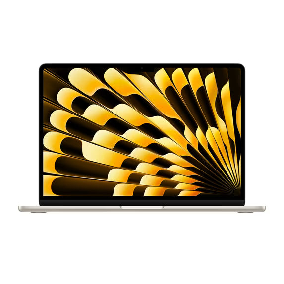 Refurbished Apple 13-inch MacBook Air: Apple M3 chip with 8-core CPU and 8-core GPU, 8GB, 256GB SSD - Starlight