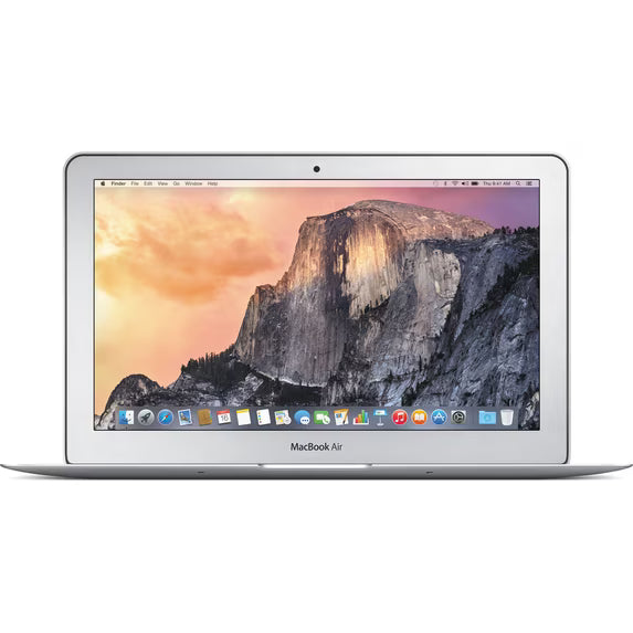 Refurbished  Apple MacBook Air Laptop 11.6", Intel Core-i5, Intel HD Graphics 6000, 128GB SSD Storage, 4GB RAM, MJVM2LL/A