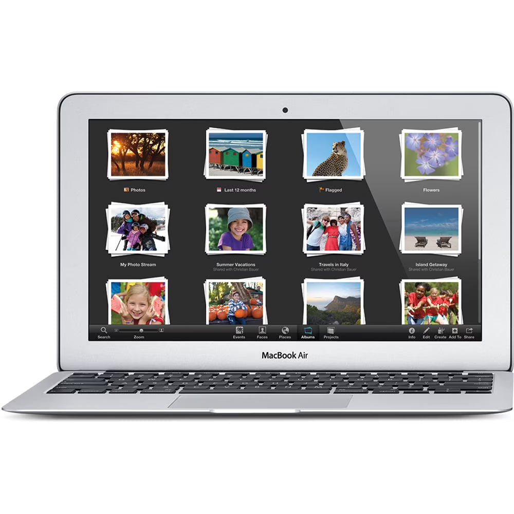 Refurbished Apple 11.6" MacBook Air 1.4GHz Intel Core i5 Dual-Core 4GB RAM 128GB SSD Silver 2014